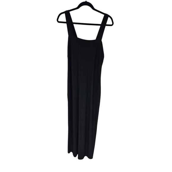 Kookla Women's Sleeveless Black Polyester Square Neck Long Dress Size XL - Picture 1 of 4